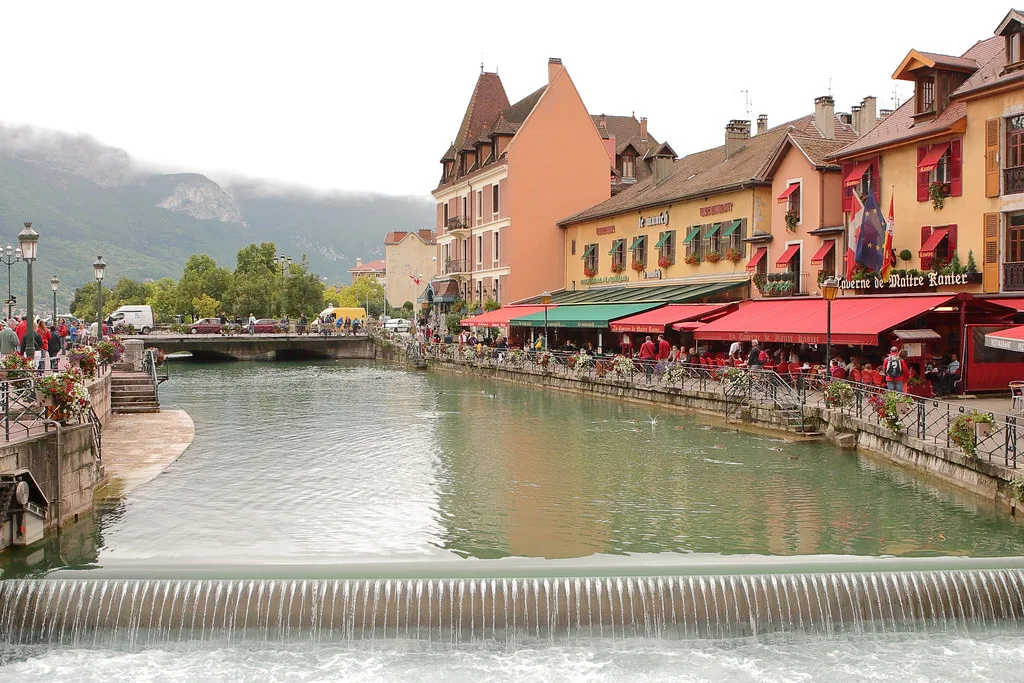 Annecy Old Town, Haute-Savoie, France