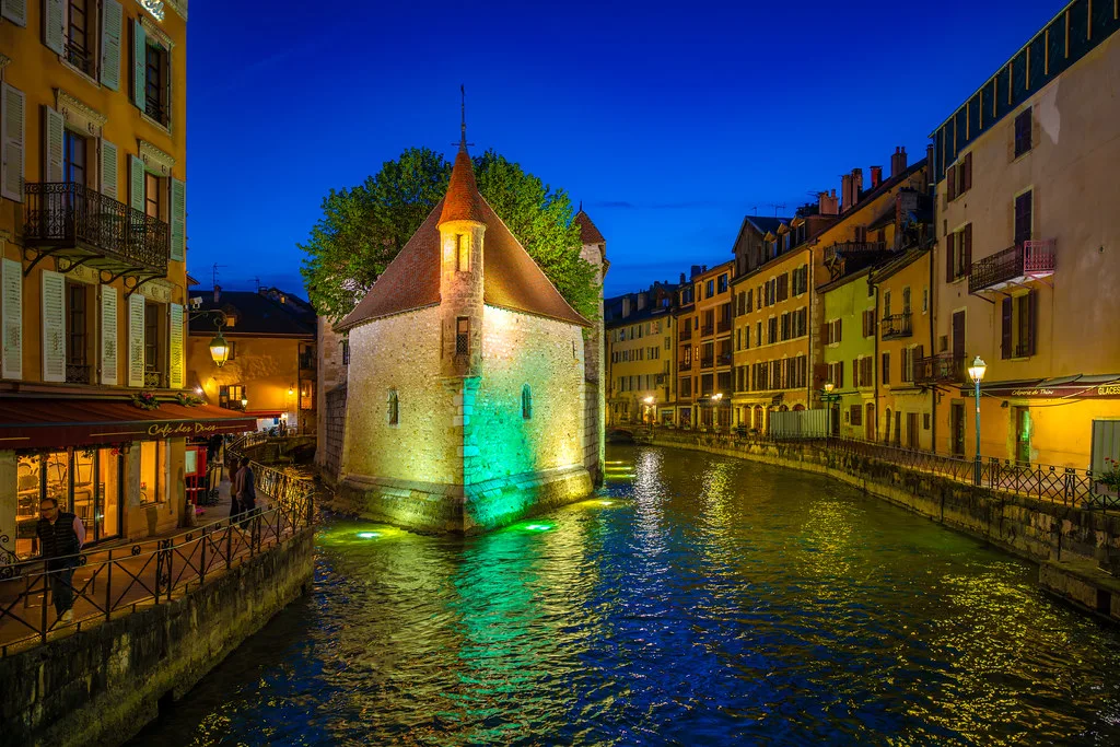 Annecy / France at Night