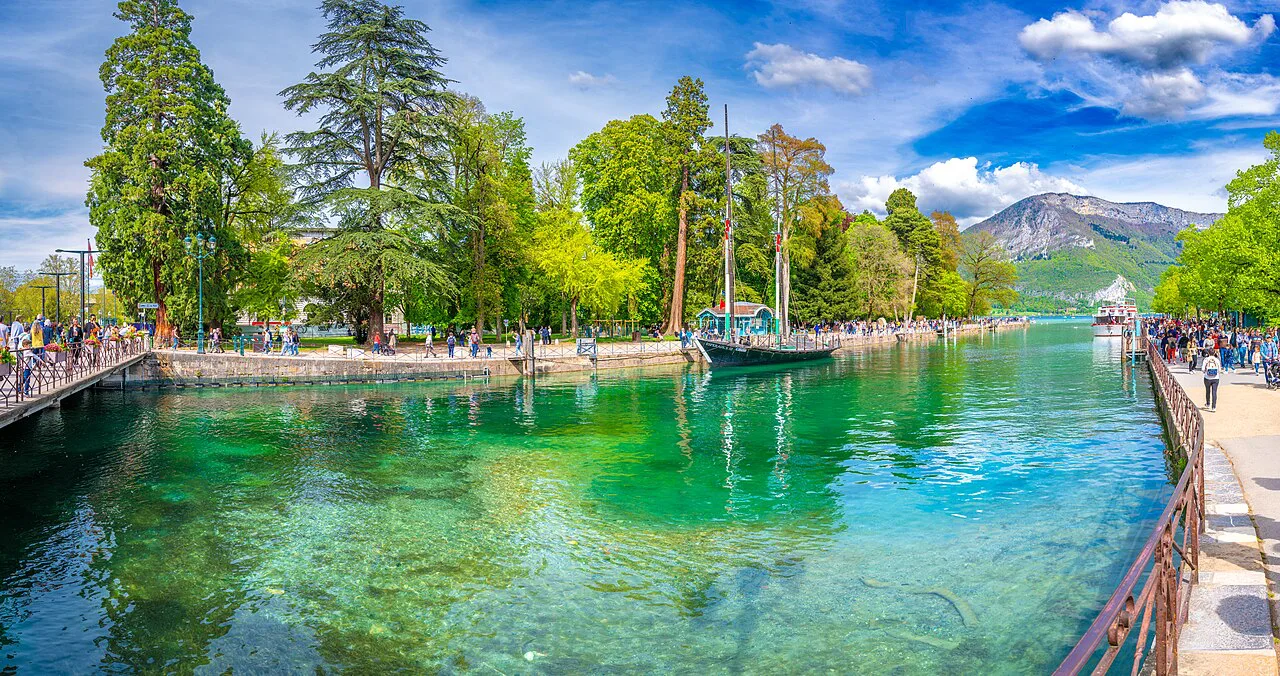 Annecy, France - April