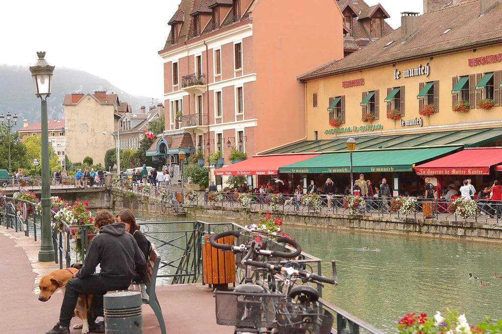 Annecy Old Town, Haute-Savoie, France