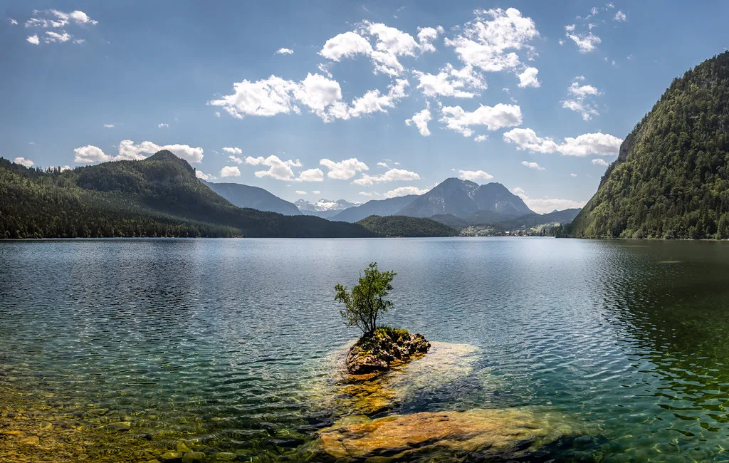Altausseer See - View from the Eastern Shore, Austria