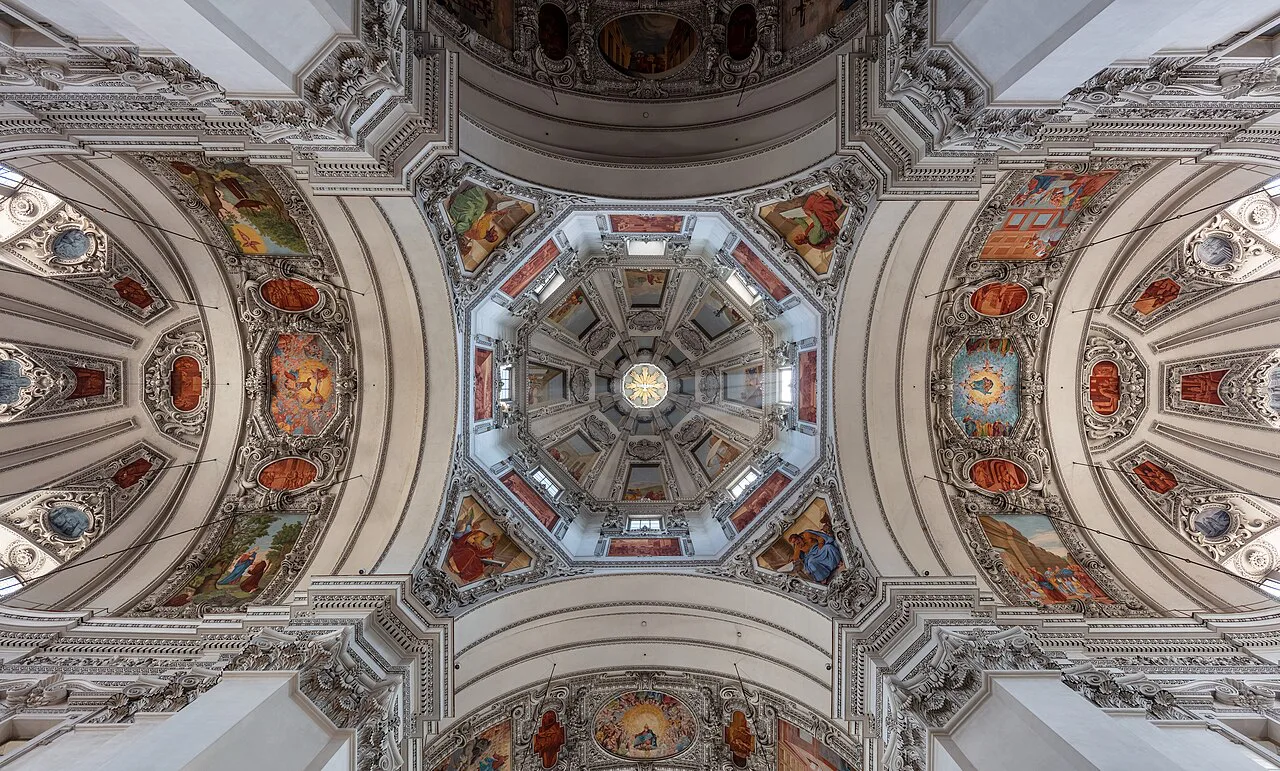 Catedral de Salzburgo, Salzburgo, Austria, , DD 30-32 HDR