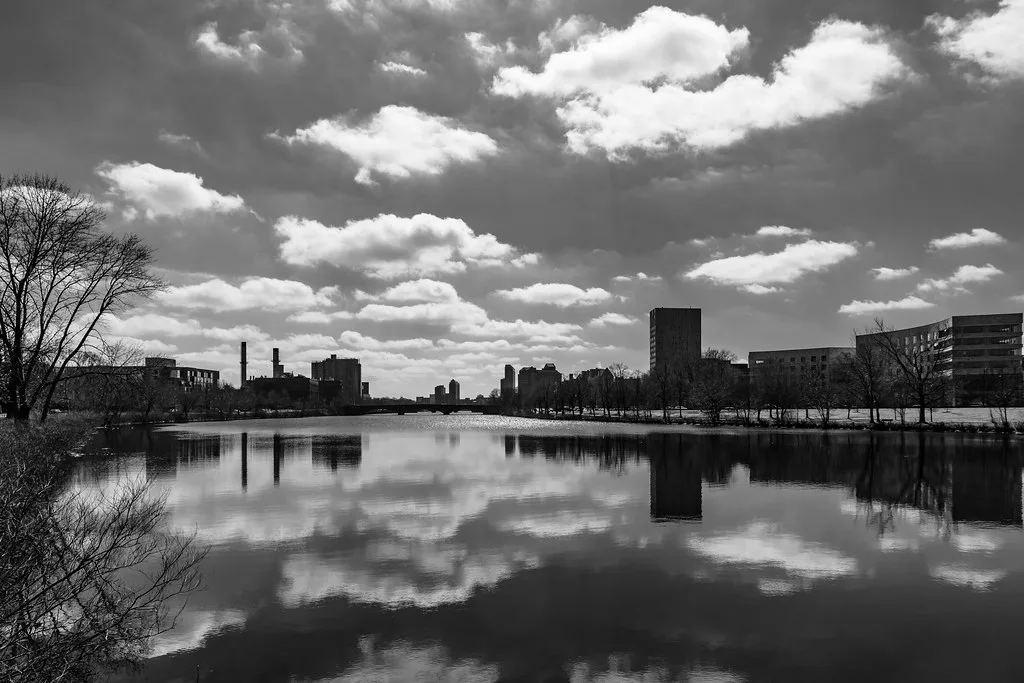 Looking Down River, Cambridge