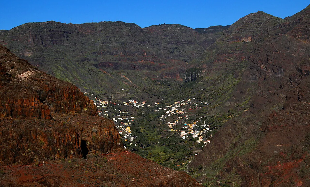 Street in Canary Islands, Spain