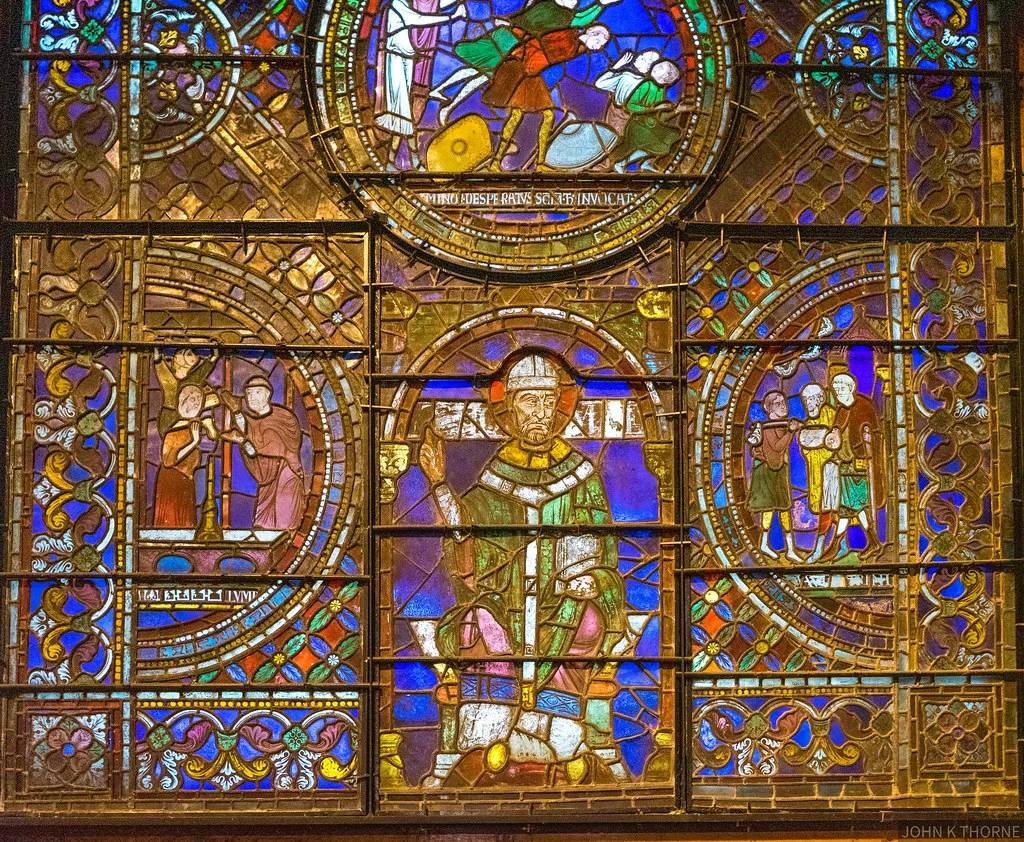 SAINT THOMAS OF CANTERBURY Stained Glass