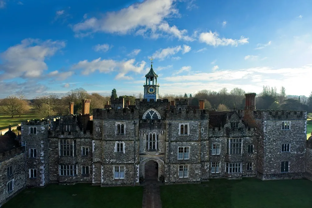 Knole House from Gatehouse Tower, Canterbury