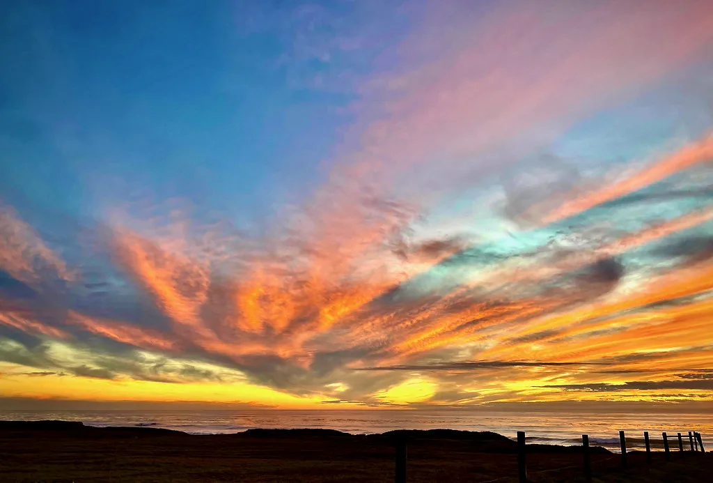 Mar Vista sunset, New San Simeon ~ Explored, Cork