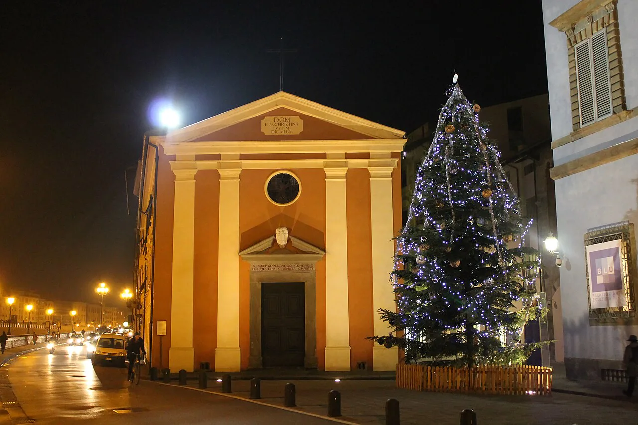 Pisa, December , Chiesa di Santa Cristina