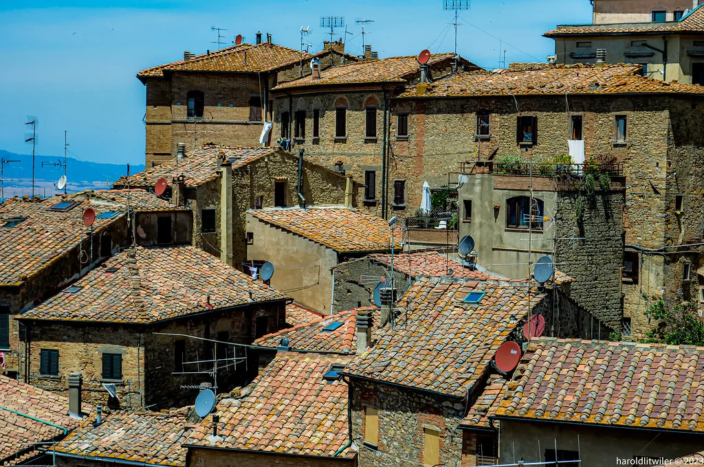 The city of Volterra, Italy, Pisa