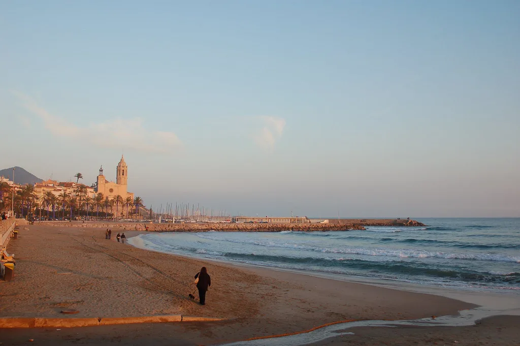 Sitges beach
