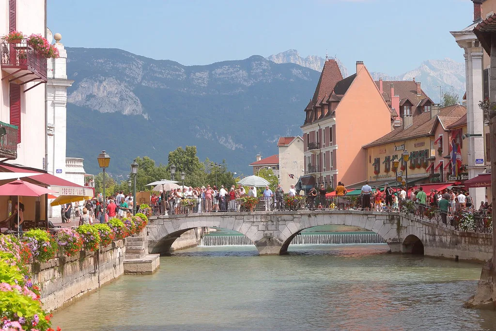 Annecy Old Town, Haute-Savoie, France