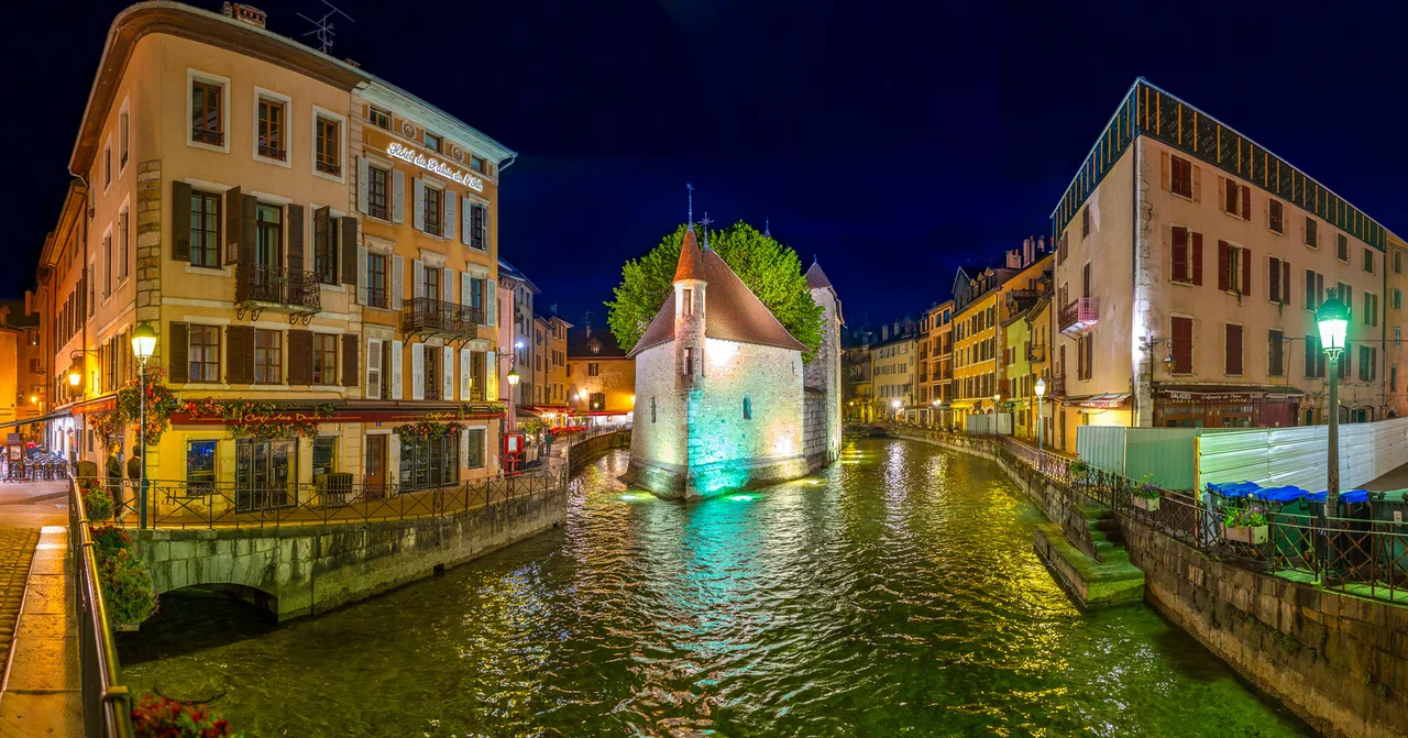 Annecy / France at Night
