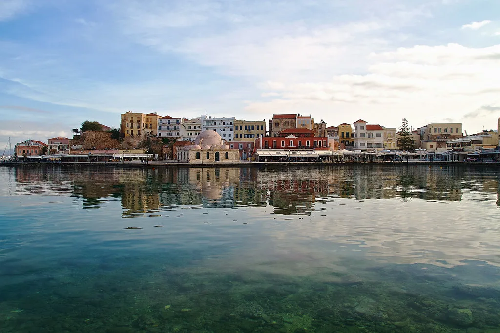 Warm sunny winter day, Crete