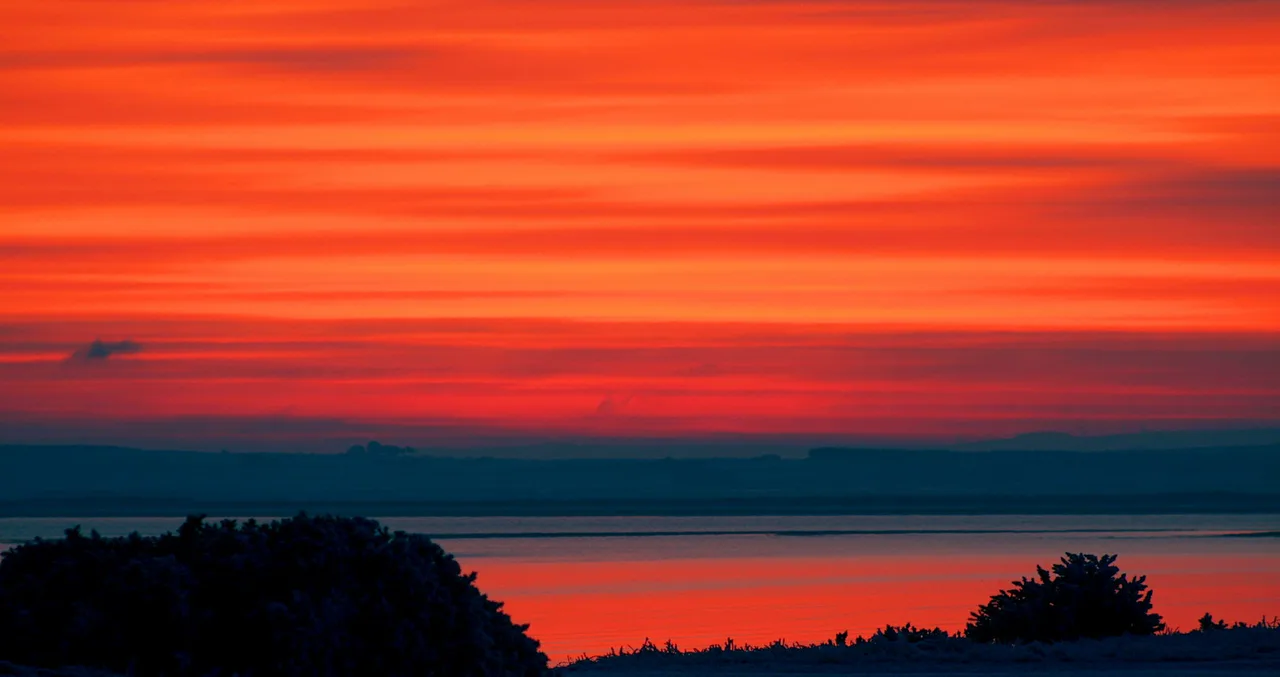 The Last Dawn; The Dornoch Firth, New Year's Eve, Malta