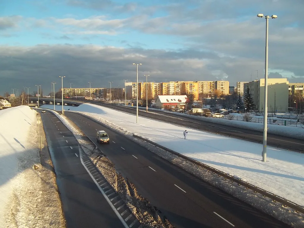 Aleja Armii Krajowej - Gdańsk - zima - winter - inverno - invierno
