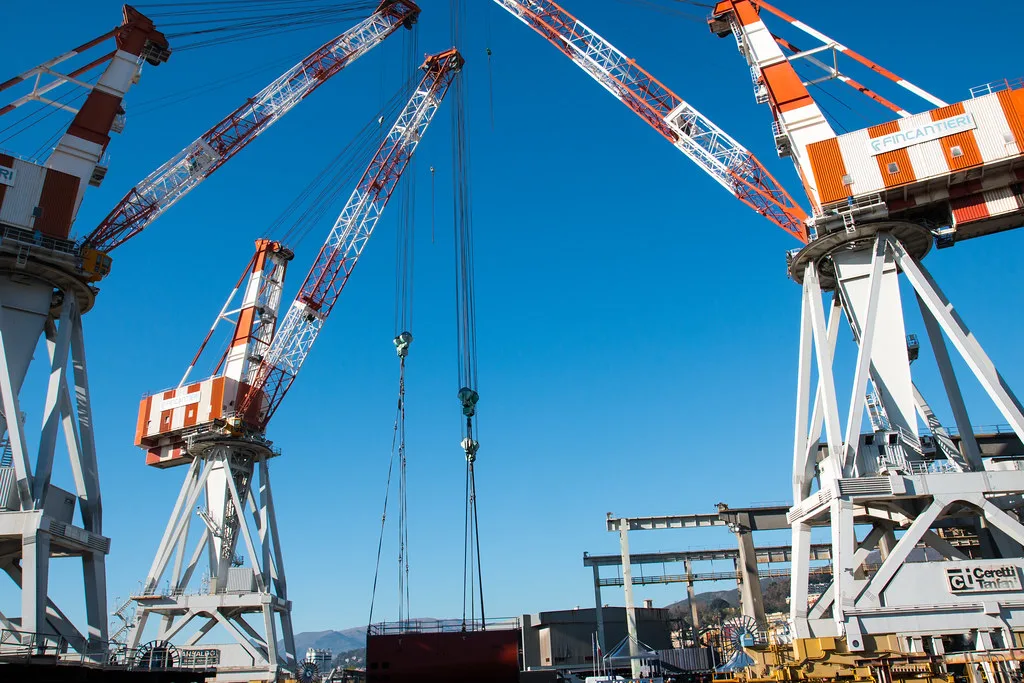 Silversea Silver Muse Keel Laying.jpg, Genoa