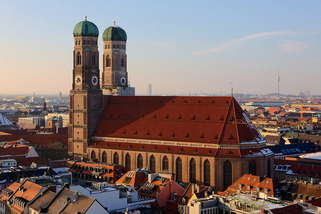 Frauenkirche Munich March, Germany