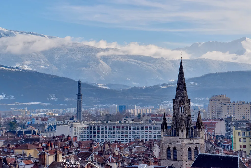 Grenoble skyline