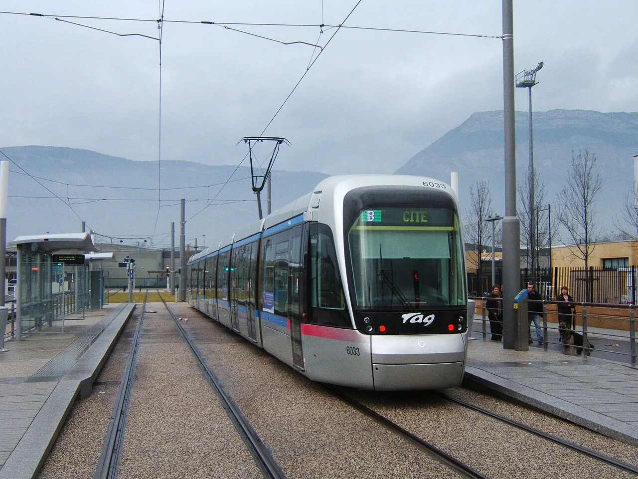 Grenoble tram 1 januari