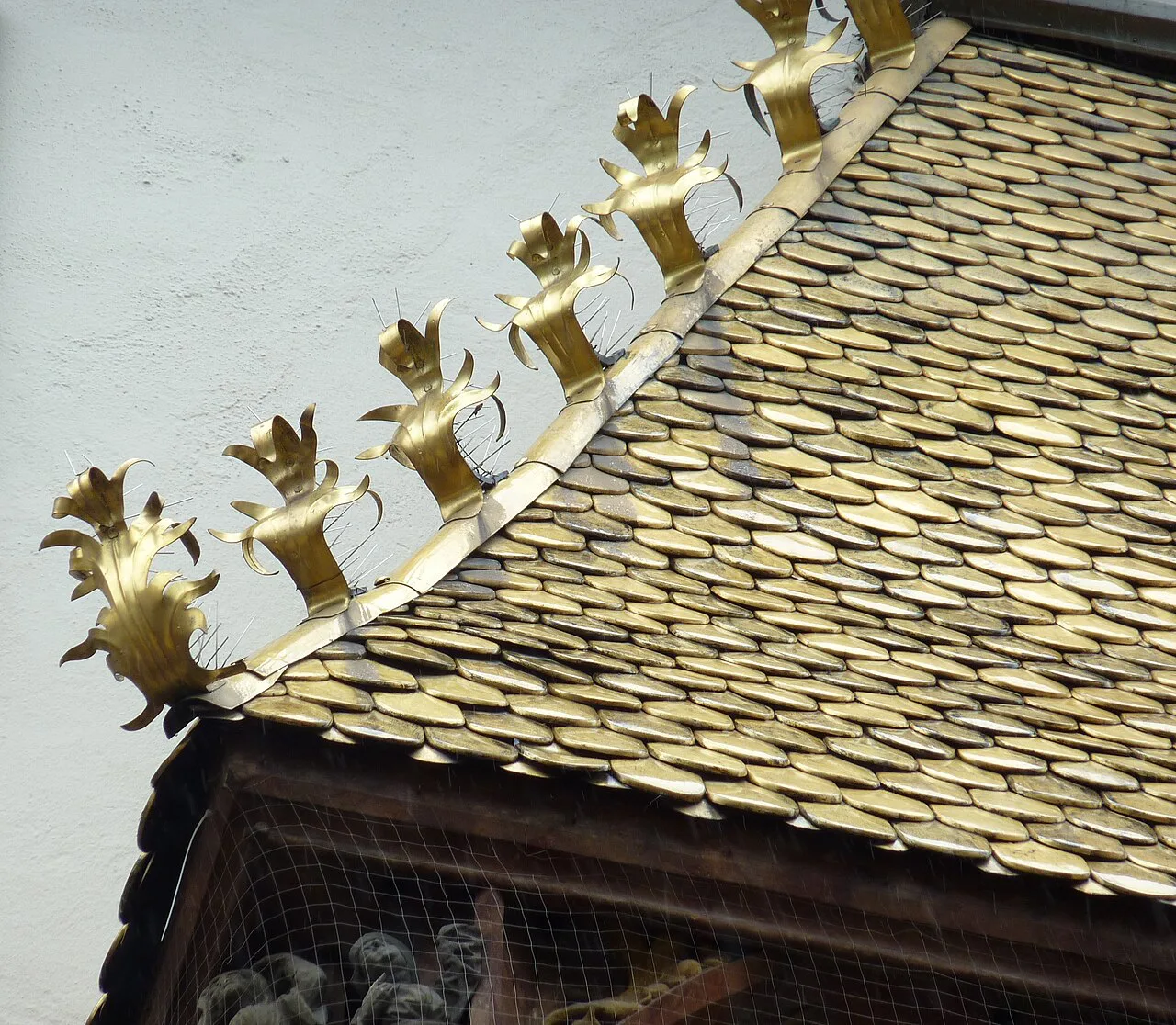 Detail Goldenes Dachl Innsbruck