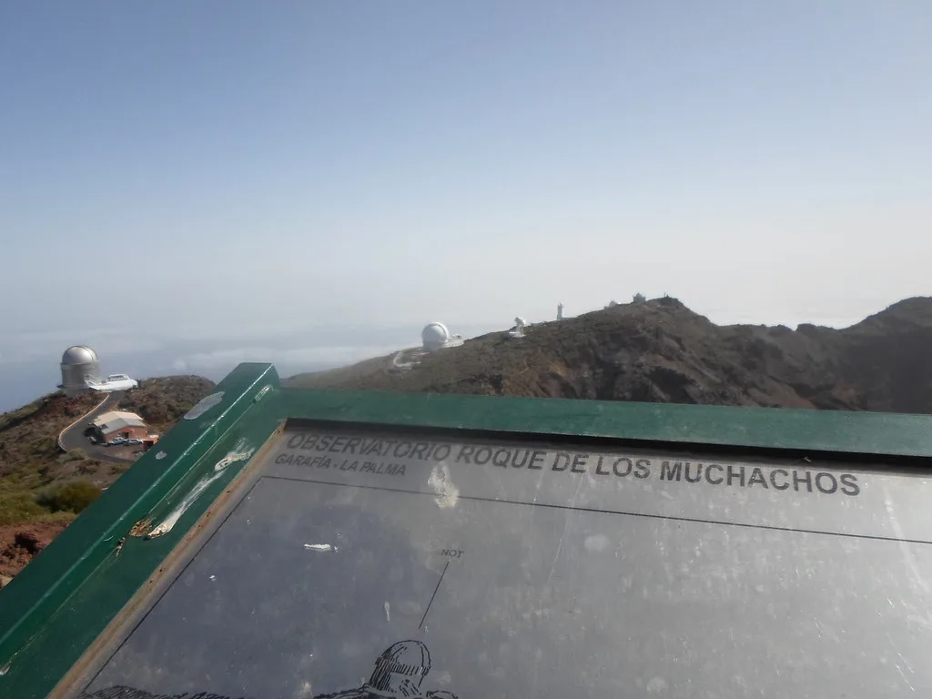 Roque de los muchachos La Palma Observatorio
