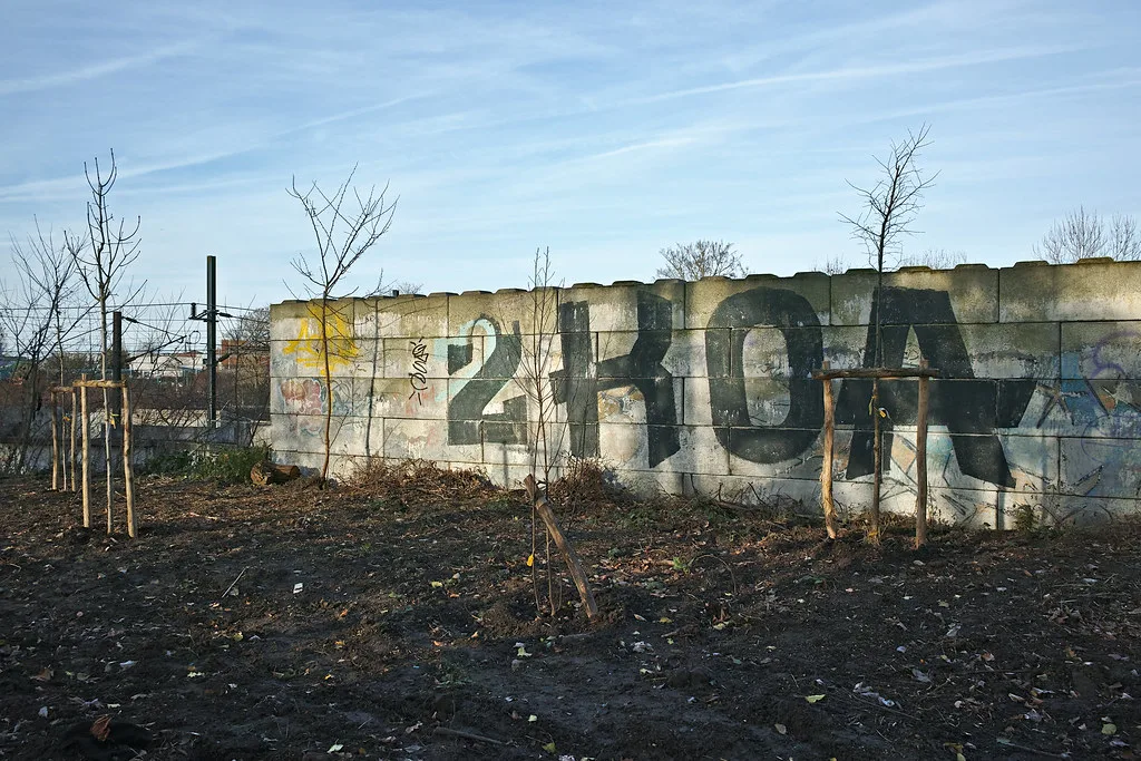 Lille plaine de la poterne mur
