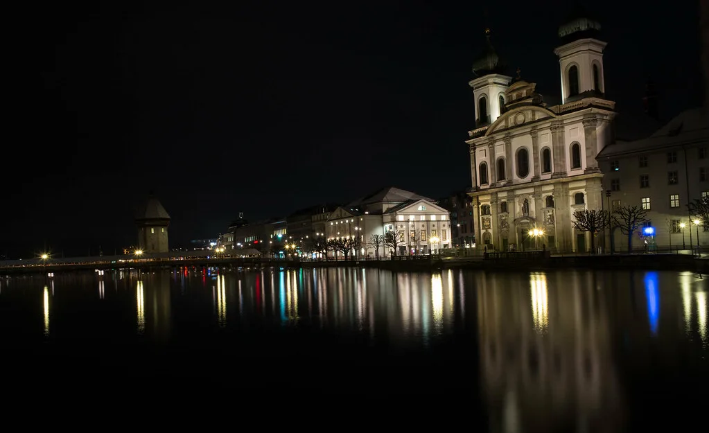 Snow in Lucerne