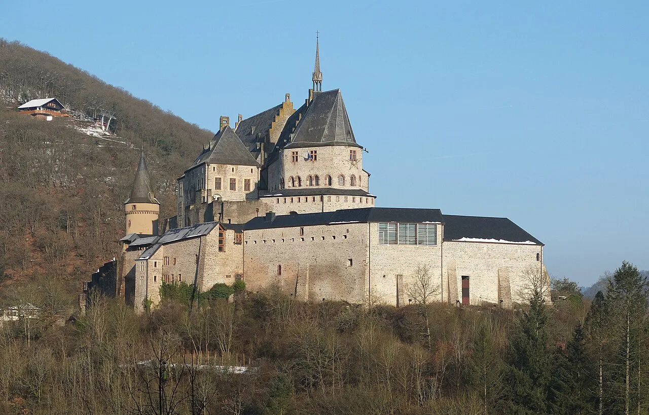 Vianden chateau, Luxembourg