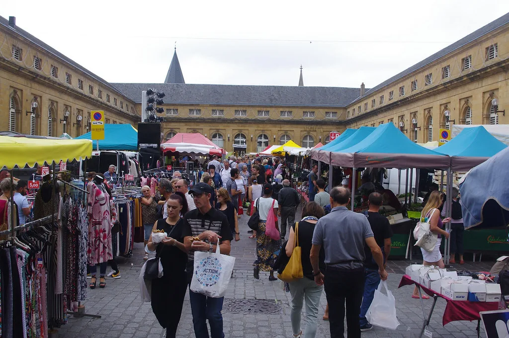 Metz - Marché couvert (outside), Luxembourg
