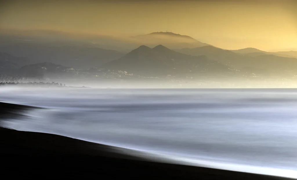 Sea Mist rolls in, Málaga