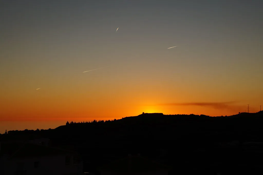Sunset 3 January, Málaga