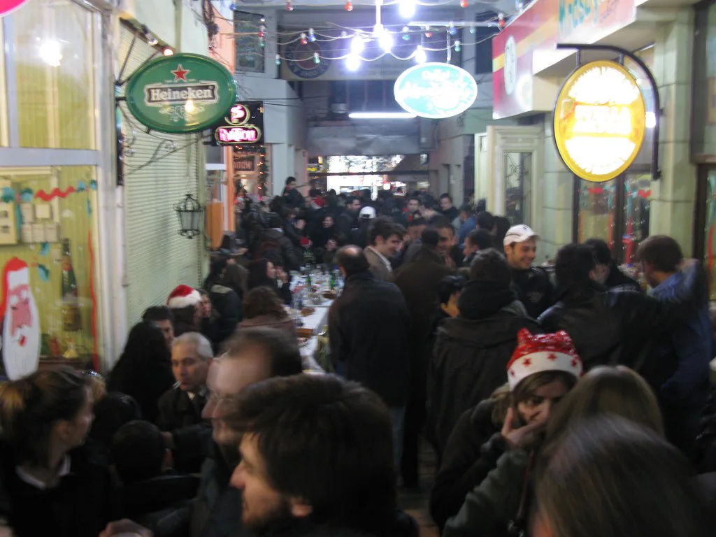 Stoa - New Years Eve (Thessaloniki), Greece