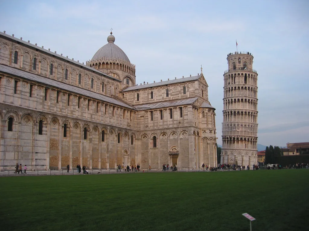 The cathedral and tower, Piazza del Duomo, Pisa, Italy