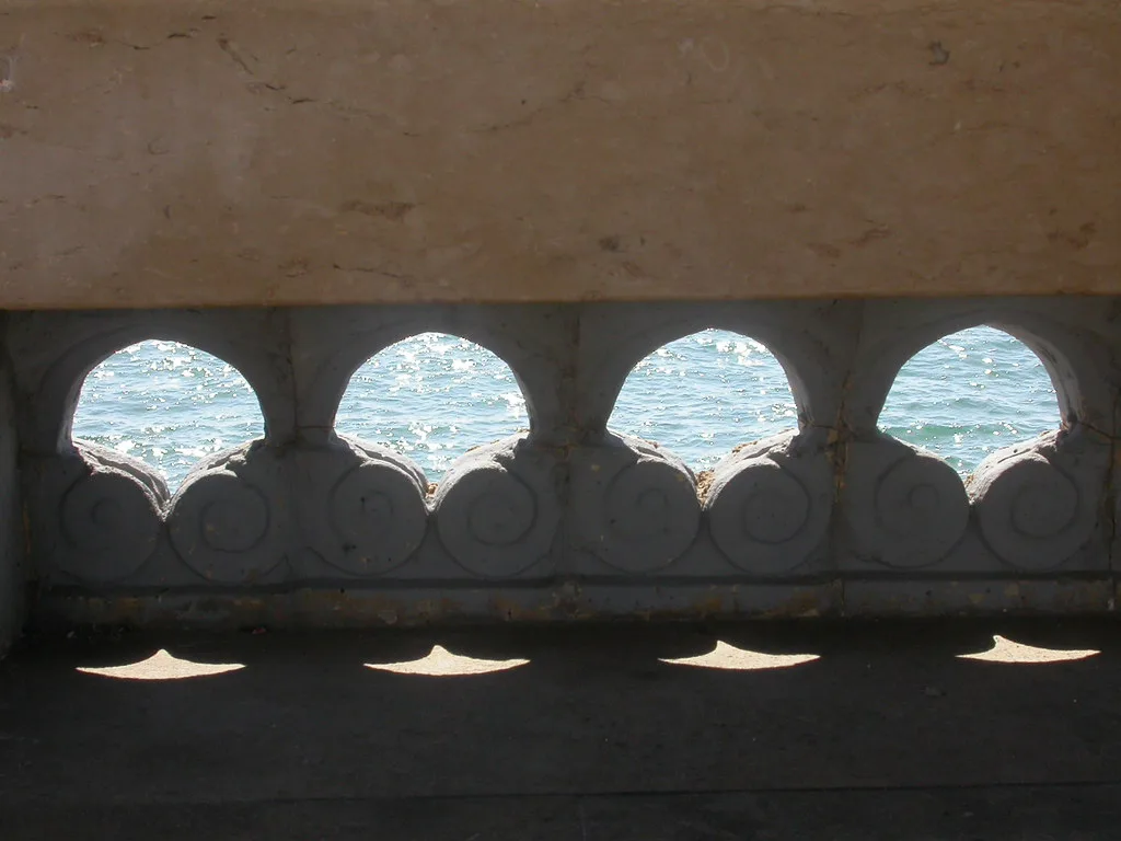 Shelter from the sun... almost, Sitges