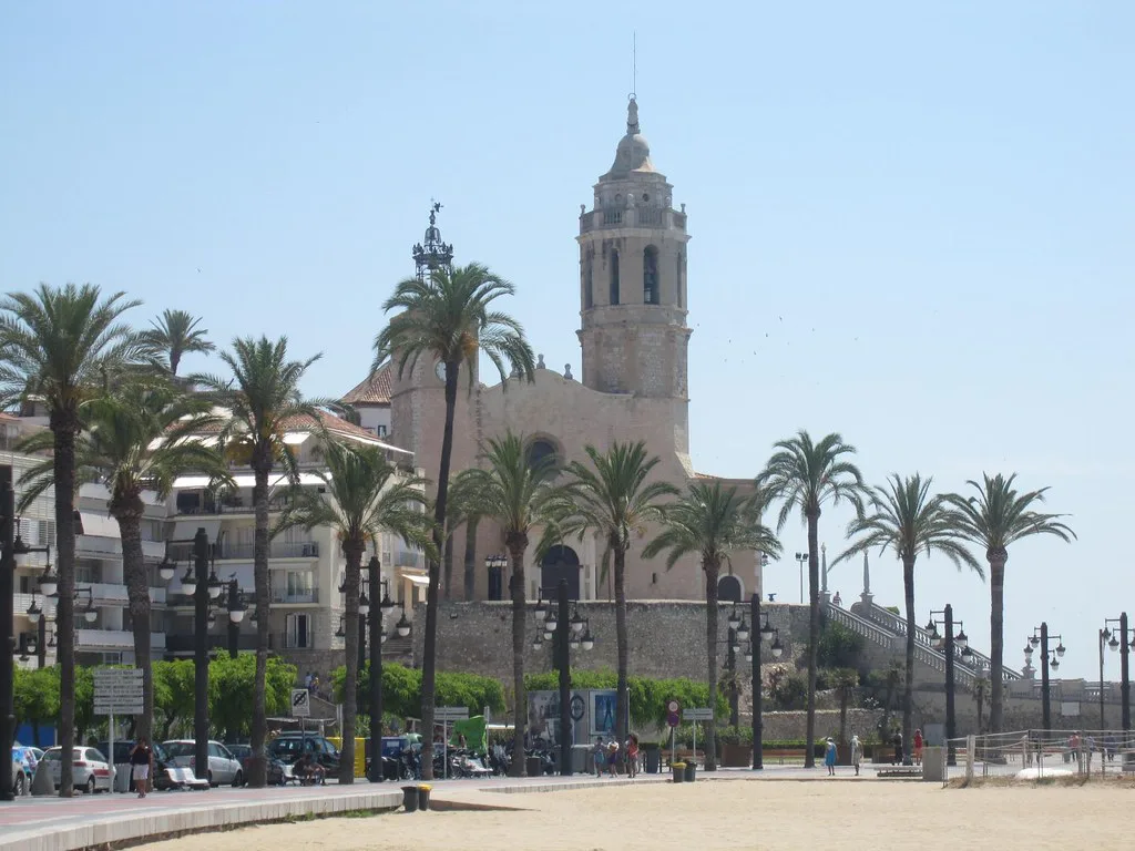 Sitges old town