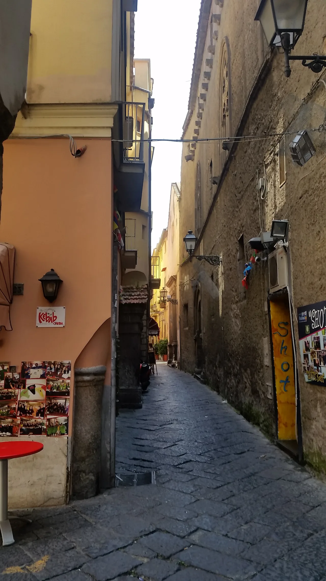 Old town in Sorrento, Italy
