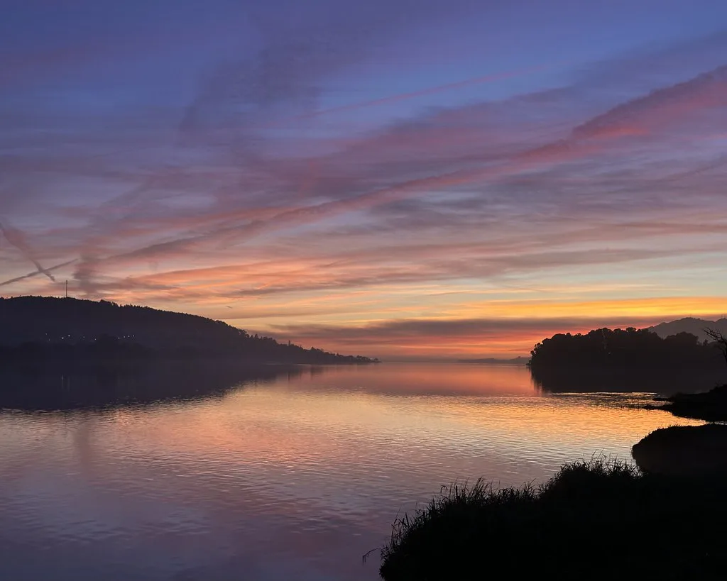 O Rosal, Galicia, Spain, January