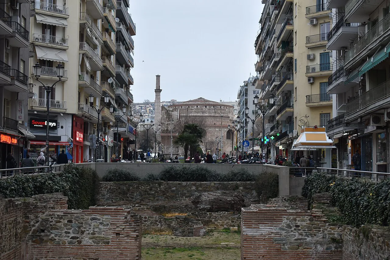 Saint George Rotunda (Thessaloniki) - 1 (distant view)