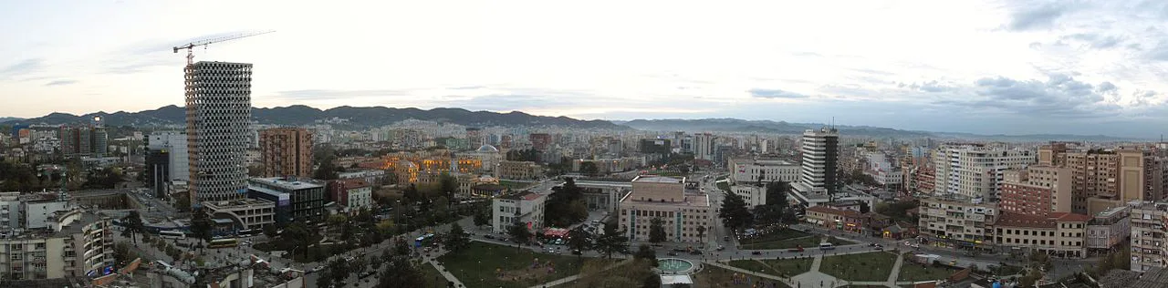 Tirana center november