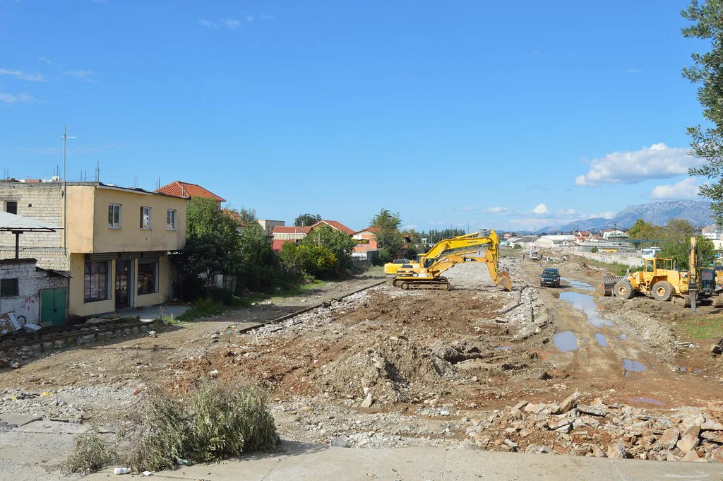Tiranë Station (or what's left of it!), Tirana