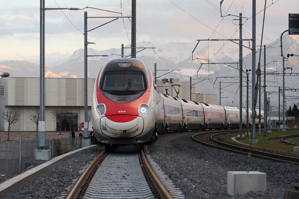 St. Margrethen SBB - EC München-Zürich