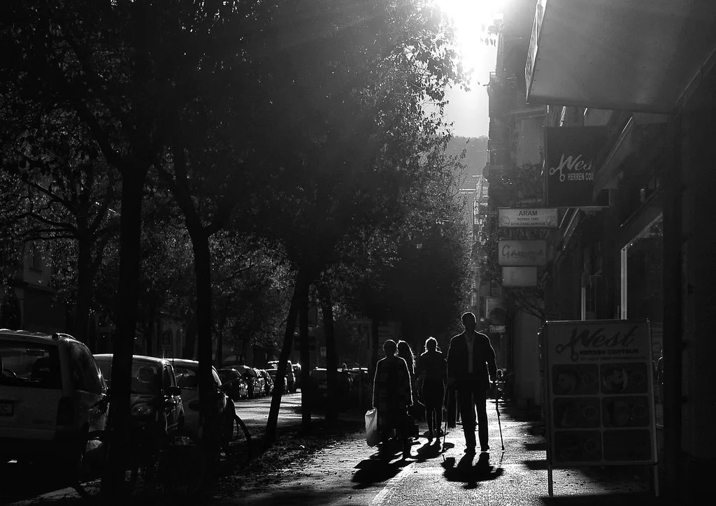 November sun, Zürich